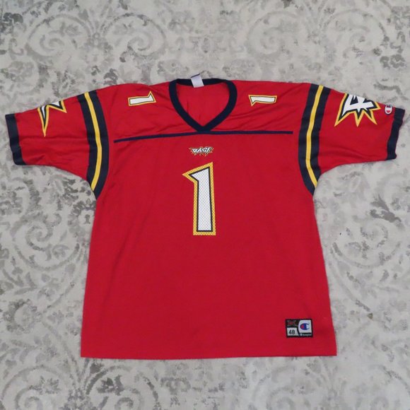 (2001) Orlando Rage #1 nfl XFL Football Jersey Adult MEN'S/MENS (XL-48) - Picture 2 of 9